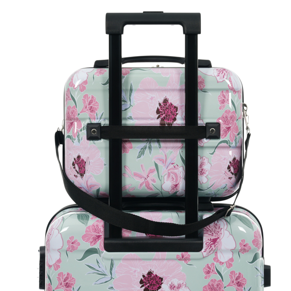 新款五件套行李箱，硬壳轻便耐用，尺寸分别为20英寸、24英寸和28英寸，另配8英寸和14英寸小箱，带锁万向轮。--不支持self-pick up且不支持指定仓库发货-8