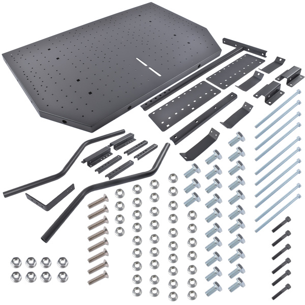 拖车托盘 300 lbs Capacity CC-255 Trailer Tray Replacement for Adjustable "A" Frame Trailers Durable-6
