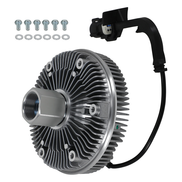 Electric Cooling Fan Clutch fit for Ford F-250 F-350 Super Duty 6.0L Diesel 03-10-6