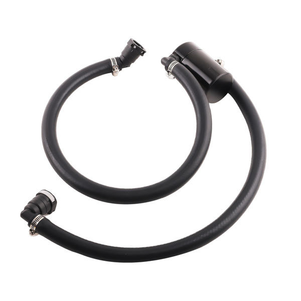 Oil Catch Can Oil Separator Fit Ford F150 2.7L 5.0L Raptor 3.5L Ecoboost Black-1