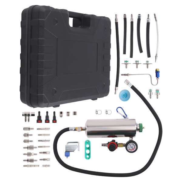 Fuel Injector Cleaning Kit Non-Dismantle Fuel Injector Cleaner Tool 140PSI New-6