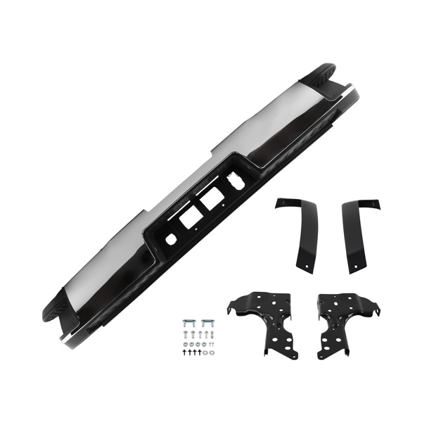 Chrome Rear Bumper Assembly fit for GMC Sierra 1500 14-18 23154012 Steel-6