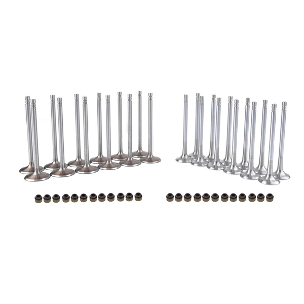 气门套装 Replacement for VW Touareg Audi A4 A6 A7 A8 Q5 Q7 3.0 TFSI 24x Intake & Exhaust Valves Set 06E109601E 06D109611H-1