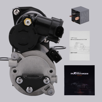Air Suspension Compressor Pump fit for Mercedes GL & ML Class W164 X164 W/Air Relay