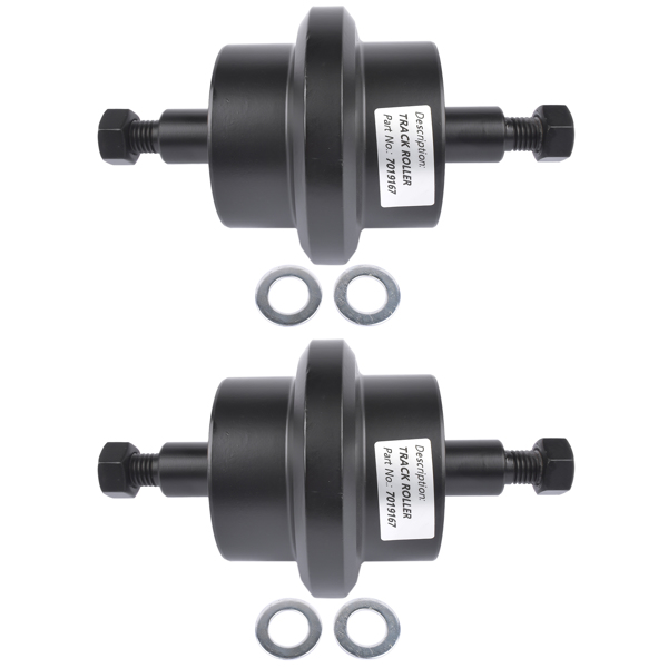 支重轮 2Pcs Bottom Roller 6814882 7019167 Replacement for Bobcat 331 335 337 334 430 Mini Excavator-2