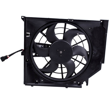 Radiator Cooling Fan Assembly fit for BMW 325i 325Ci 330Ci 2001-2005 328i 328Ci 2000