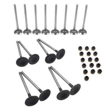 气门套装 12x Intake & Exhaust Valves Set Replacement for VW Audi A4 S4 S5 A6 A7 A8 Q5 Q7 3.0 TFSI 06E109601E 06D109611H