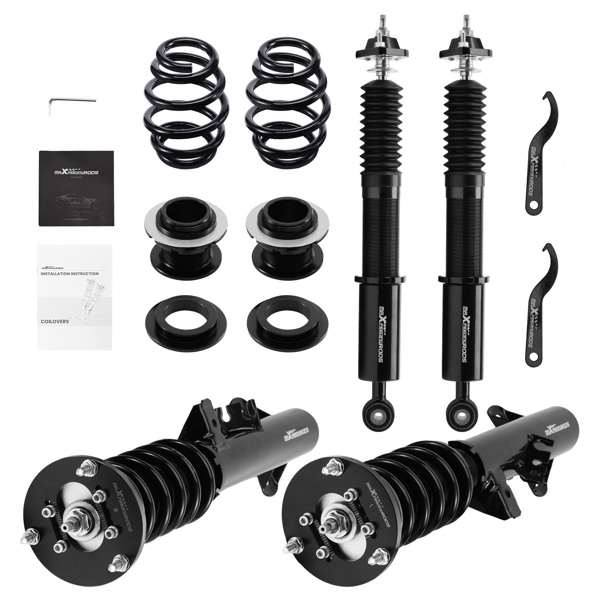 Coilovers 24 Step Damper Shock Absorber Kit fit for BMW 3 series E36 325 1993-1998-6