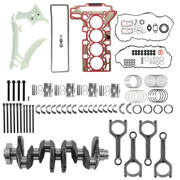 N20 fit for BMW 2.0 Engine Overhaul Rebuild Kit Crankshaft/Conrods/Piston Kit/Gasket