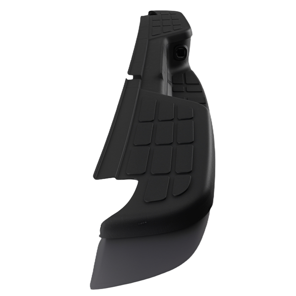 Rear Bumper Assembly fit for Chevy S10/GMC Sonoma 98-2004 Steel Fleetside Black-3