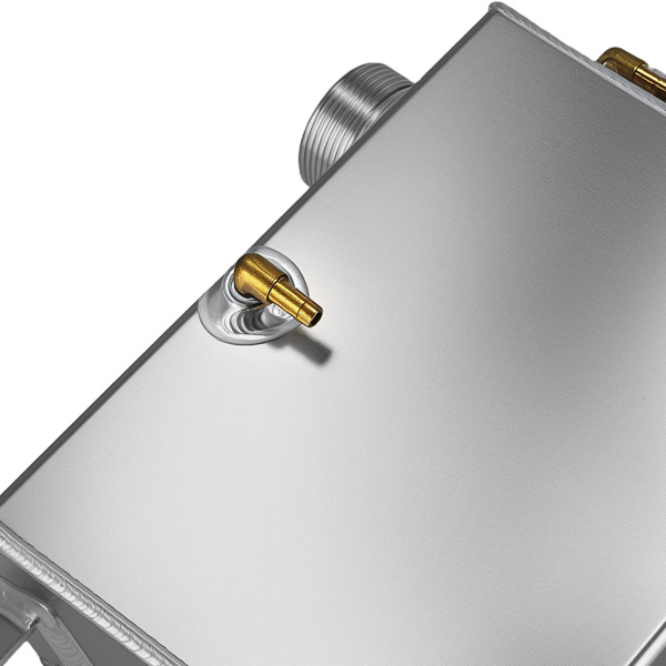 Silver Coolant Recovery Overflow Tank fit for Ford F-150 / F-150 Heritage 1997-2004-3