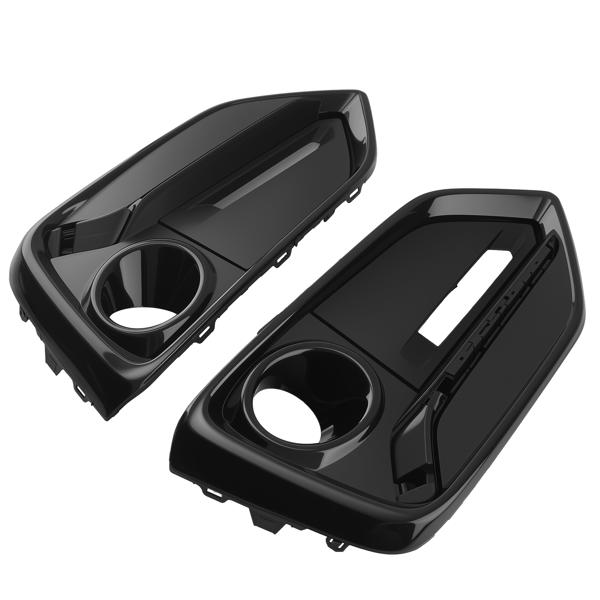 Pair Front Bumper Fog Grille Cover Trim fit for Honda Civic 2017-2021 71118TGGA50ZB-4