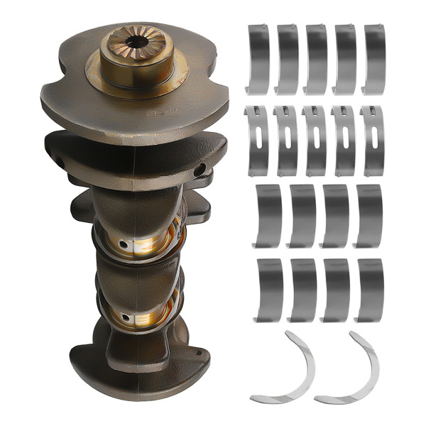 Engine Crankshaft + Bearings fit for VW Golf GTI R Audi S3 A4 A5 Q5 TTS CJX 2.0 TSI-6