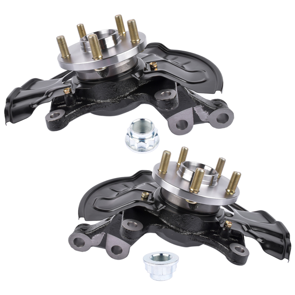转向节总成 2X Front Steering Knuckles &Wheel Hub Bearings Replacement for Toyota Corolla Matrix 2014-2018 698-477-8