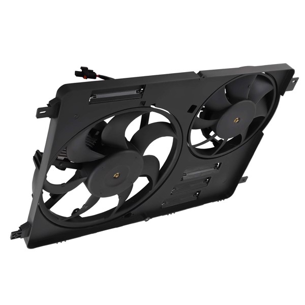 Radiator Cooling Fan Assembly fit for Land Rover Range Rover Evoque 12-2017 LR045248-4