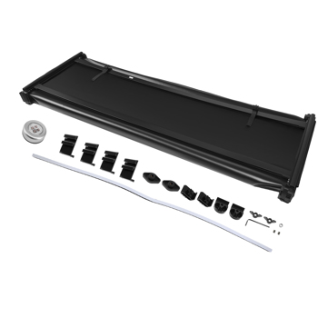 5ft Vinyl Tonneau Cover W/ Lamp fit for Ford Ranger 2019-26 Tri-Fold Dustproof