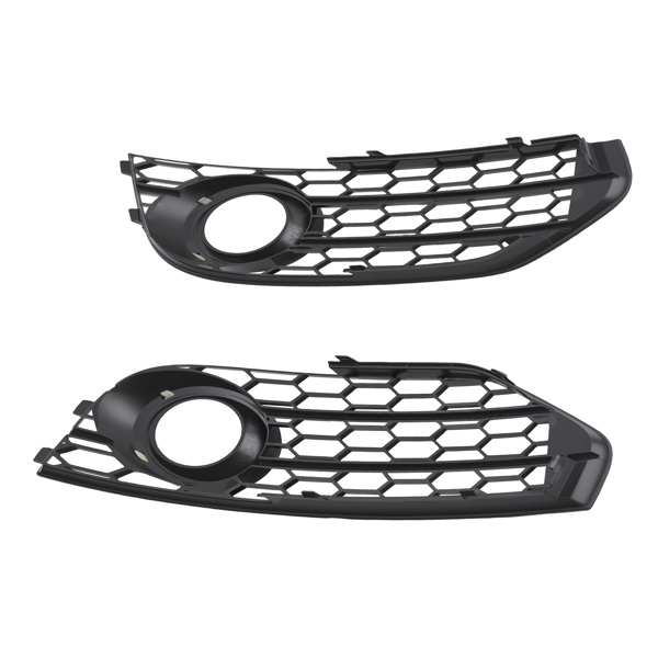 L+R Front Bumper Fog Light Grille fit for Audi A4 B8 B8.5 Allroad 10-15 8K0807681H-6