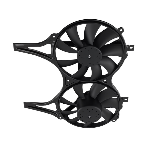 Dual Cooling Fan fit for Mercedes-Benz E420 E430 4Matic 0015003893 240W-6