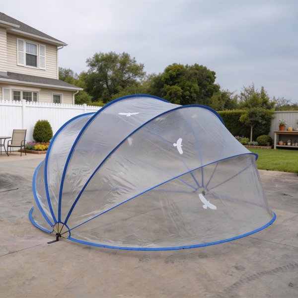 16英尺伸缩式泳池盖、PVC薄膜玻璃纤维杆泳池围栏、户外游泳池配件--不支持self-pick up且不支持指定仓库发货-17