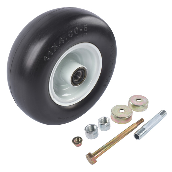 车轮总成 Wheel Assembly 103-9591 11x400x5 Replacement for Exmark 11X4.00X5 No Flat Solid Tire 325 LB-7