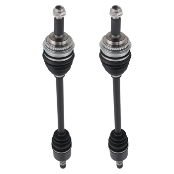 Front Pair CV Axle fit for Subaru Forester 03-08 Subaru Impreza 04-07 AWD