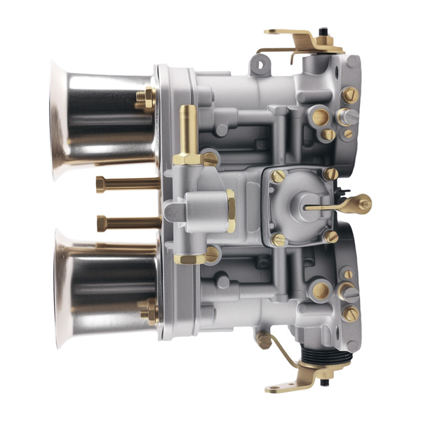 Nickel Plated Carburetor 40IDF 2 BARREL fit for Volkswagen VW Bug Fiat Porsche-4