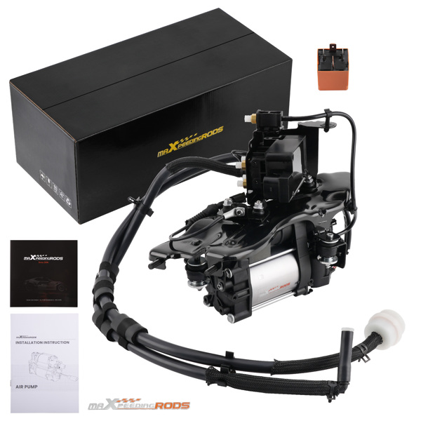 Air Suspension Compressor w/ Bracket fit for Jeep Grand Cherokee WK2 11-20 68232648-6