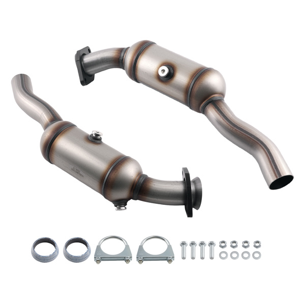 Front Left & Right Catalytic Converter Kit fit for Jaguar XJ8 4.2L 2004-2009 EPA-6