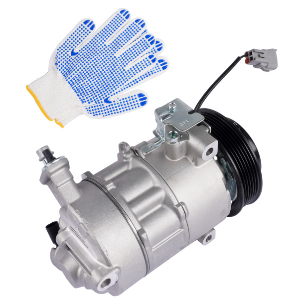 汽车空调压缩机 A/C Compressor w/ Clutch Replacement for Fiat 500X 2016-2018 Jeep Renegade 2015-2021 L4 2.4L-5