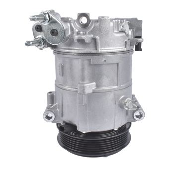 汽车空调压缩机 A/C Compressor w/ 6-Groove Pulley Replacement for Chrysler Pacifica 17-23 Voyager 20-23 3.6L