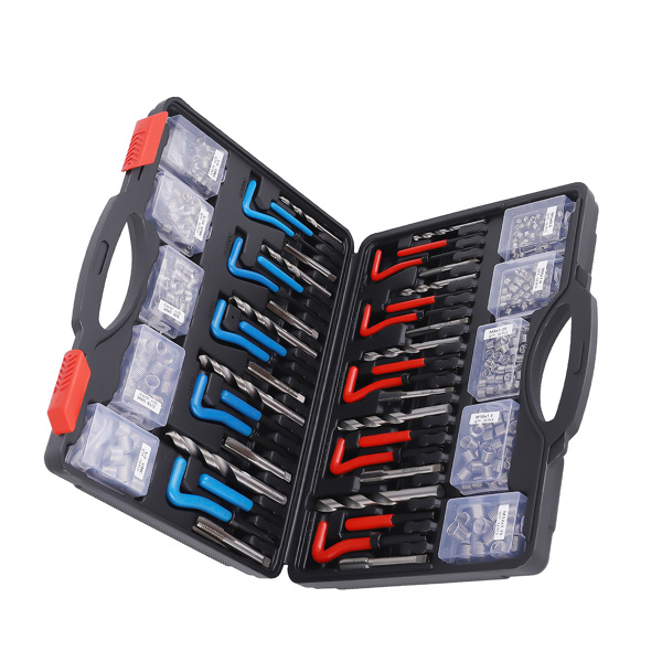 Helicoil Thread Repair Kit 320-Piece SAE and Metric Rethreading Tool Kit-6