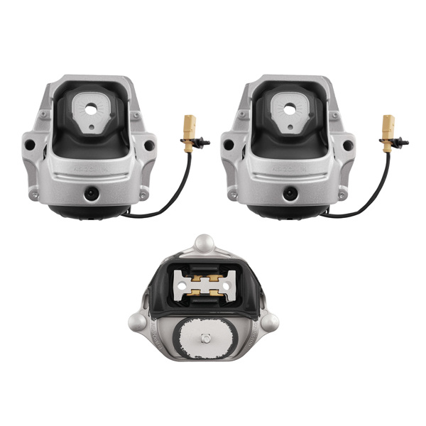 3x Motor & Transmission Mount fit for Audi A5 / A5 Quattro L4 2.0L 2010-2012 EM-5966-6