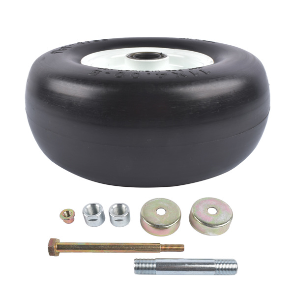 车轮总成 Wheel Assembly 103-9591 11x400x5 Replacement for Exmark 11X4.00X5 No Flat Solid Tire 325 LB-3