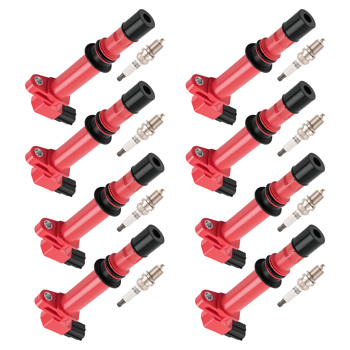 8x Ignition Coils + Spark Plugs Set fit for 02-04 Jeep Grand Cherokee WJ 4.7L UF297