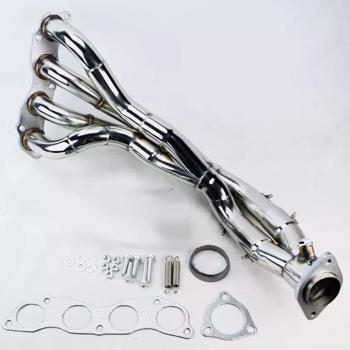排气管 Exhaust Manifold Headers For Honda 2002-2005 Civic Si/SiR 2.0L 2002-2006 Acura RSX Base 2.0L 入口1-3/4\\"，出口2-1/2\\" MT001307/SY（禁售亚马逊&TEMU）(不支持无理由退货)
