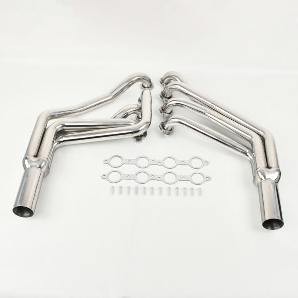 排气管 Exhaust Manifold Headers For Chevy 1967-1974 SBC LS Engine Swaps 出口72mm MT001306/SY（禁售亚马逊&TEMU）(不支持无理由退货)-2