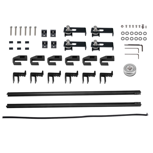 5FT Bed Soft Vinyl Roll Up Tonneau Cover fit for Nissan Frontier 2005-2025 Durable-4