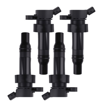 4x Electronic Ignition Coil fit for Hyundai Accent SE GLS GL 2012-2020 C-813 Black