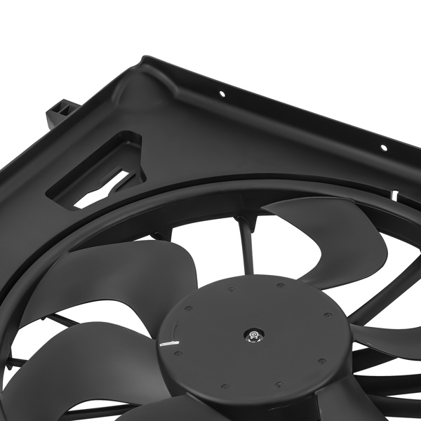 Radiator Cooling Fan Assembly fit for Jeep Wrangler JK V6 3.8L 2007-2011 52079654AE-4