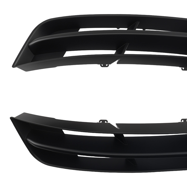 Front Upper Lower Bumper Fog Grille fit for Audi Q7 2010-2015 4L0807681B 4L0807682B-1