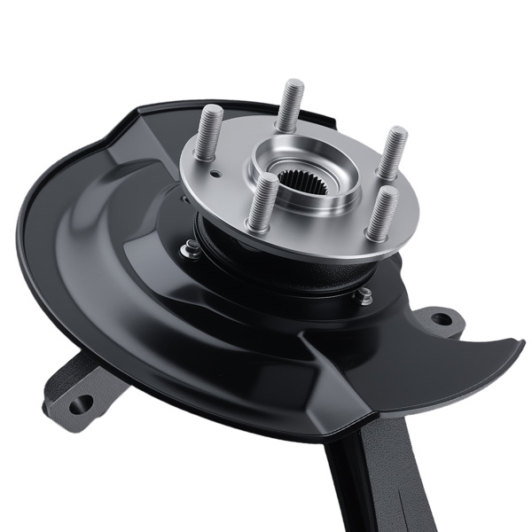 Front Left Steering Knuckle + Wheel Hub Bearing fit for Honda Accord 2003-2007 2.4L-5