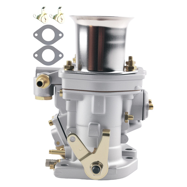 Nickel Plated Carburetor 40IDF 2 BARREL fit for Volkswagen VW Bug Fiat Porsche-6