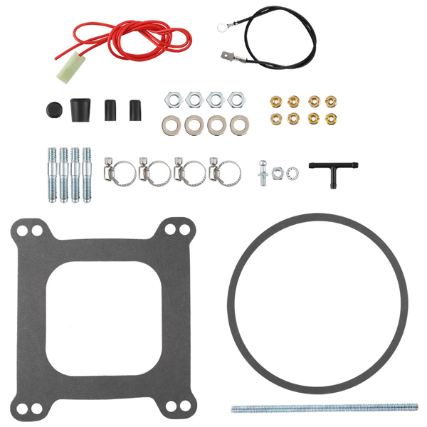 4 Barrel Carburetor Carb Kit, Manual Choke W/ Gasket fit for 1405 Performer 600 CFM-2