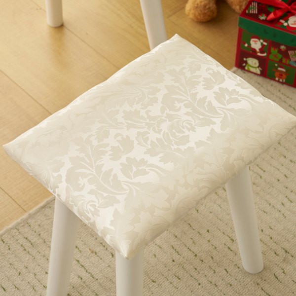 白色 密度板 梳妆桌套装 翻盖LED三色调光镜 欧式-6