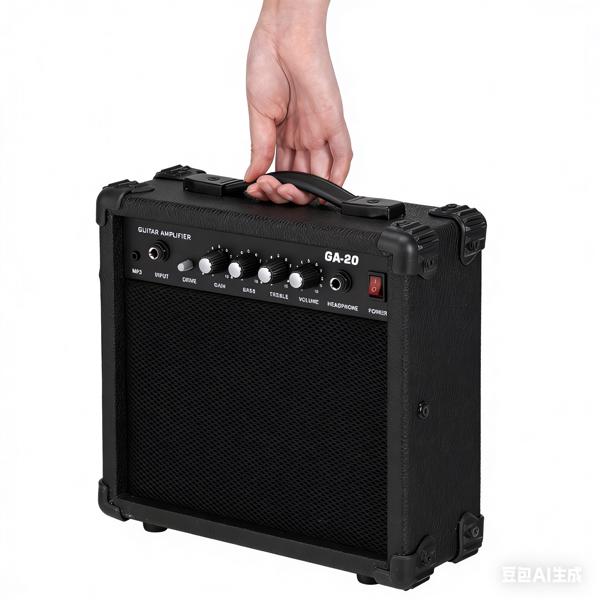  20W 电吉他音箱 黑色-8