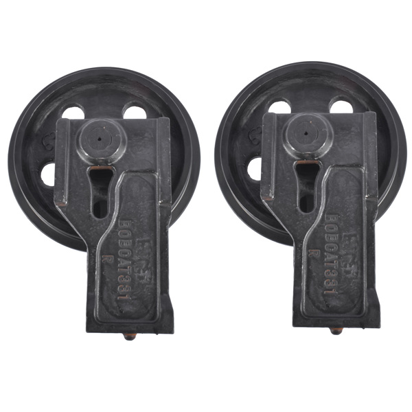 惰轮 2x Front Idler Wheel Tensioner 6814880 Replacement for Bobcat 331 E26 E32 E42 325 328 329 6807909 7106424-7