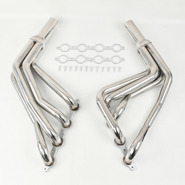 排气管 Exhaust Manifold Headers For Chevy 1967-1974 SBC LS Engine Swaps 出口72mm MT001306/SY（禁售亚马逊&TEMU）(不支持无理由退货)-1
