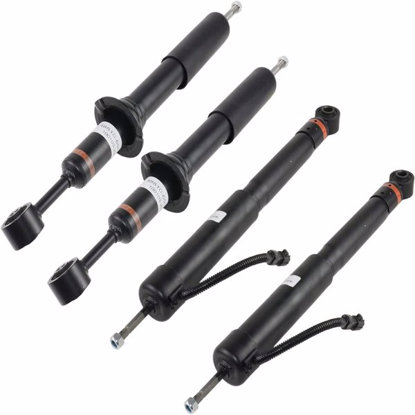 减震器 4pcs Front & Rear Air Shocks Struts Absorbers ADS Kit Replacement for Lexus GX470 Toyota Land Cruiser 2003-2009 4853060071 4853069185-5