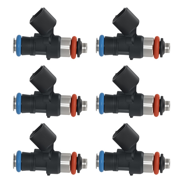 6 Fuel Injectors fit for Ford Flex Limited SE SEL 2009-2011 0280150909 Replacement-6