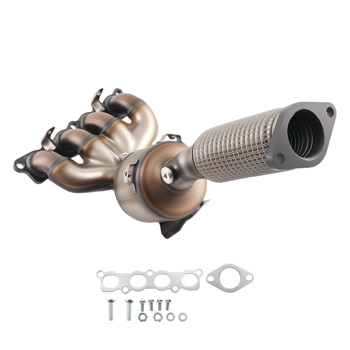 EPA Catalytic Converter WGasket fit for Ford Fiesta 1.6L 2011-2019 Stainless Steel